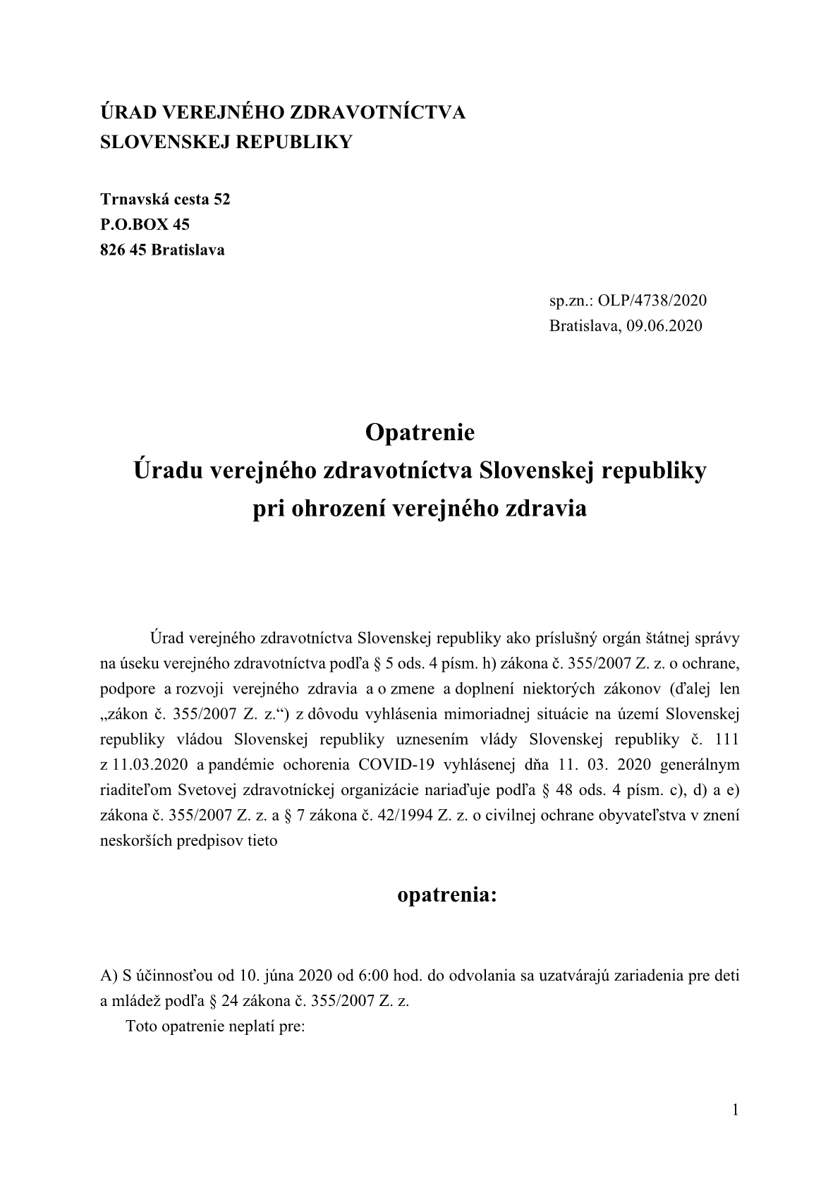 2020 06 10 opatrenia1