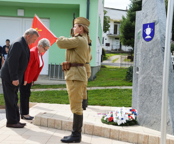 Odhalenie Pamätníka Čapajev