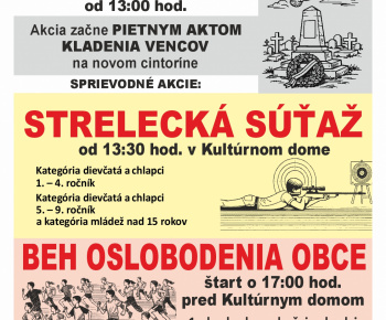 81. výročie oslobodenia obce