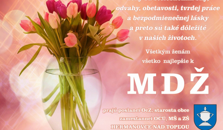 Všetko najlepšie k MDŽ 2023